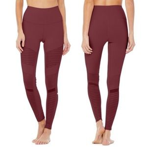 ALO Yoga high-waist moto leggings
